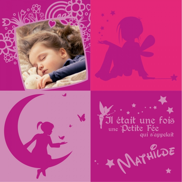 Poster Petite Fée personnalisable